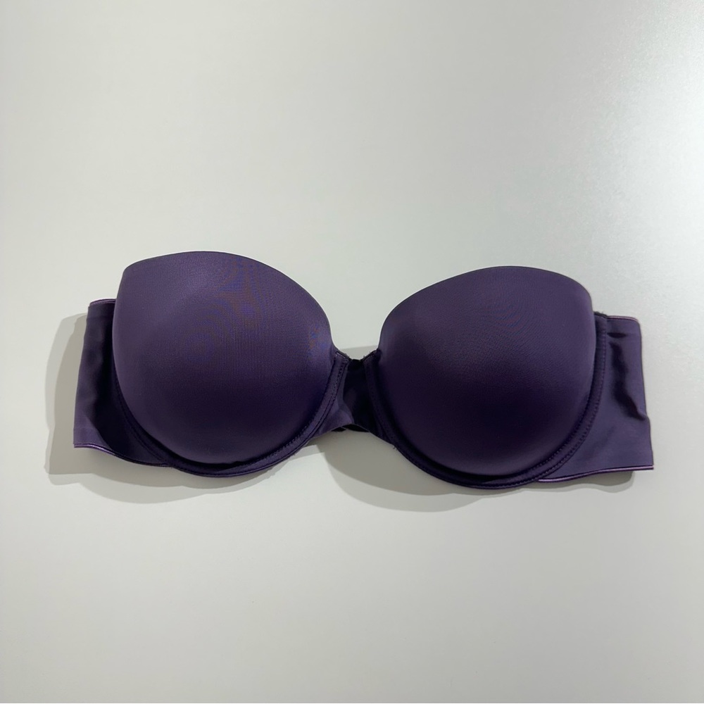 Victoria’s Secret Purple Strapless Bra Size 34C